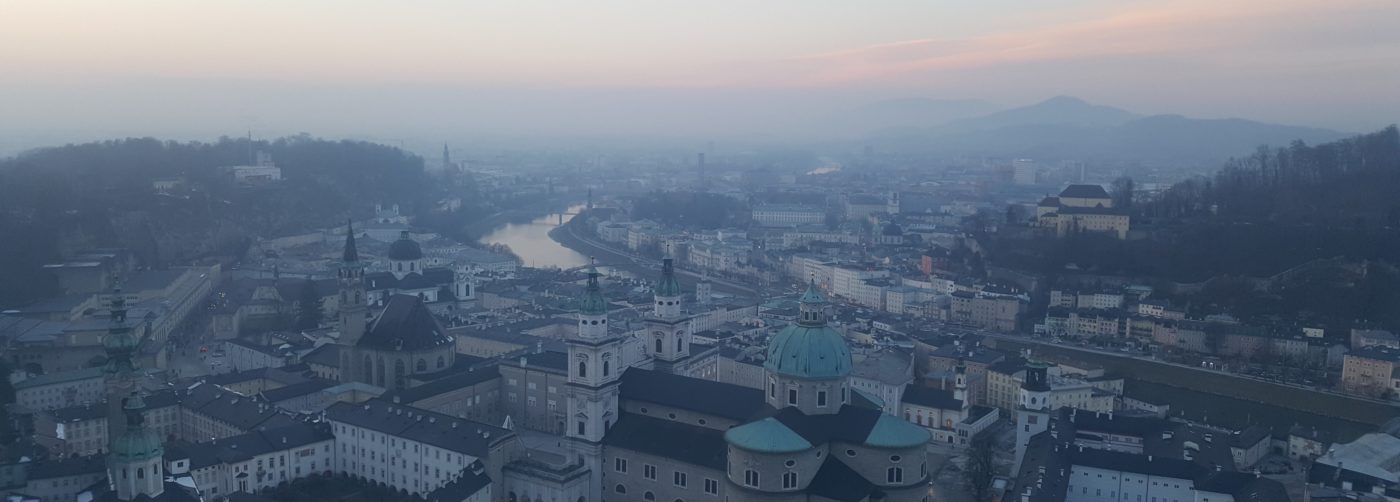 Salzburg viewed from the fort